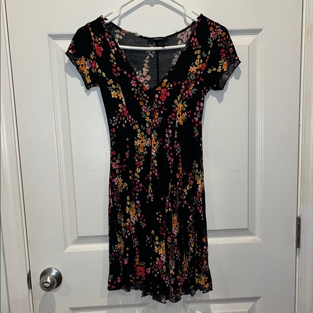 Floral Black Dress (s)